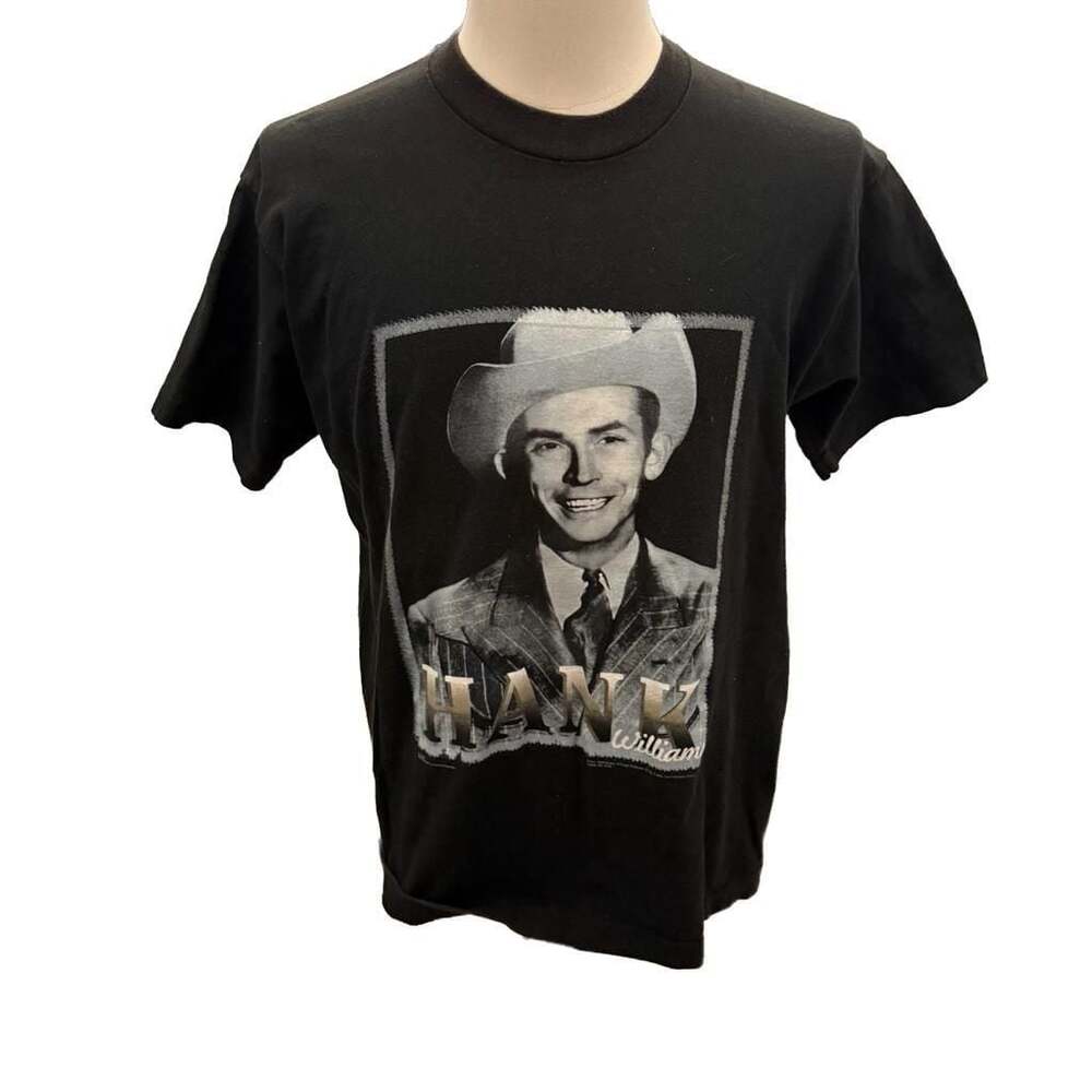 Vintage 1995 Hank Williams Sr. The Legend Continues Single Stitch T-Shirt